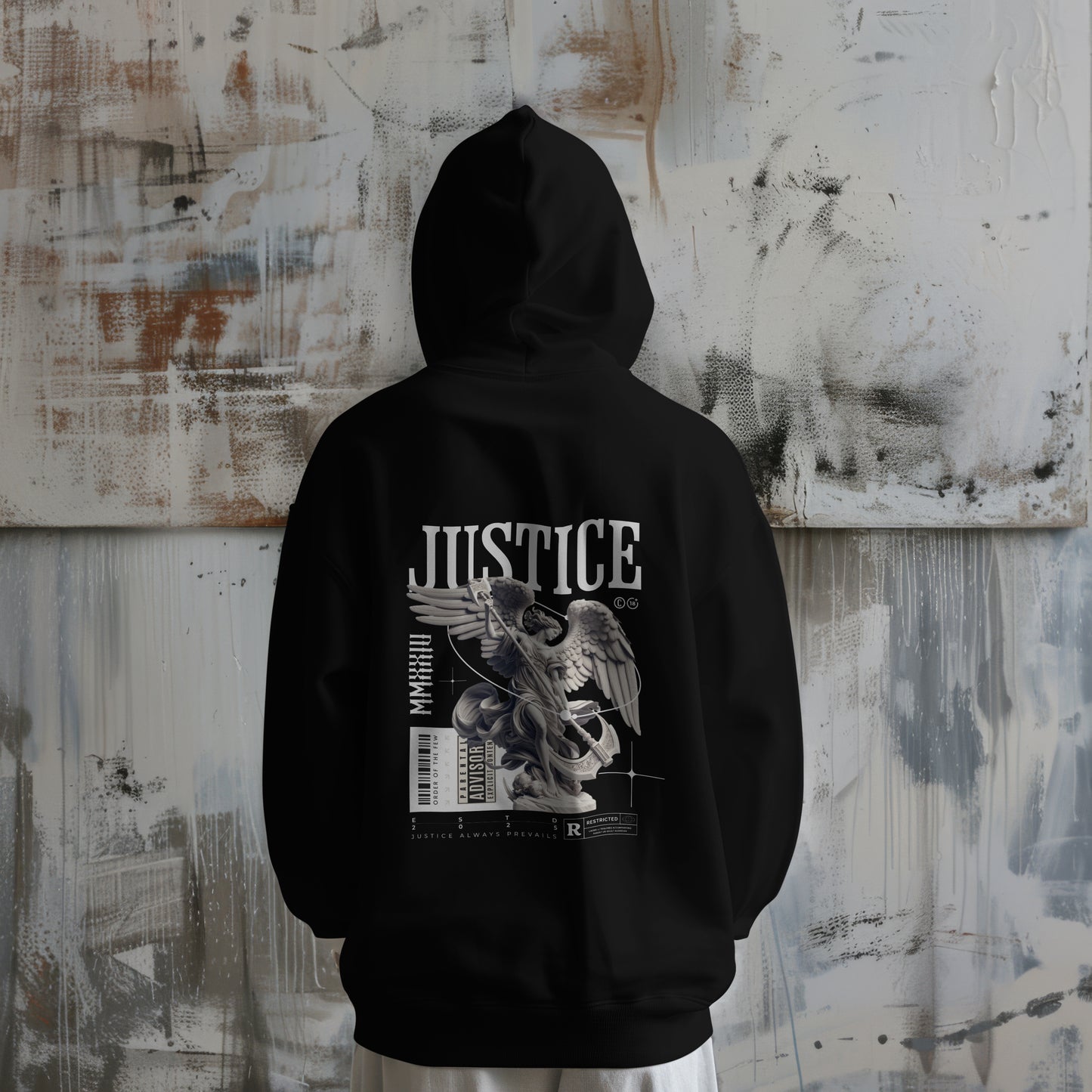 Justice Oversized Hoodie