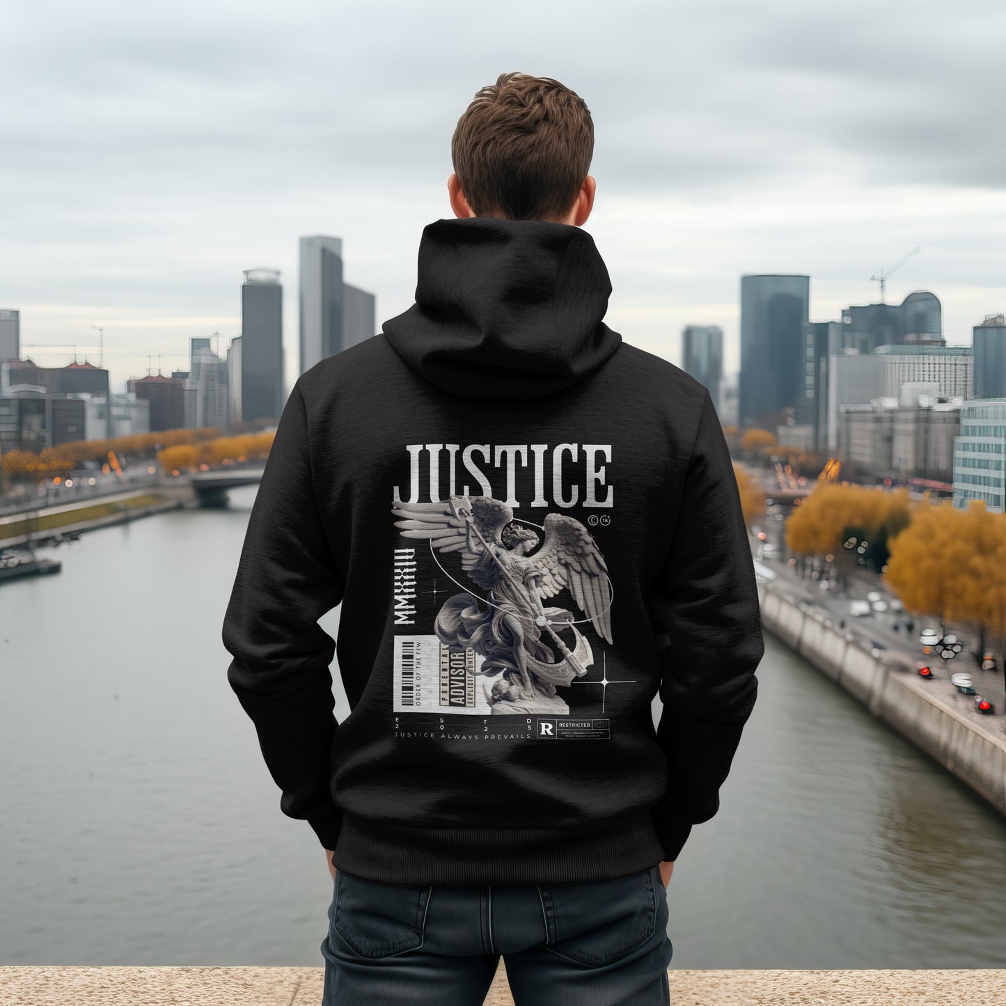 Justice Oversized Hoodie
